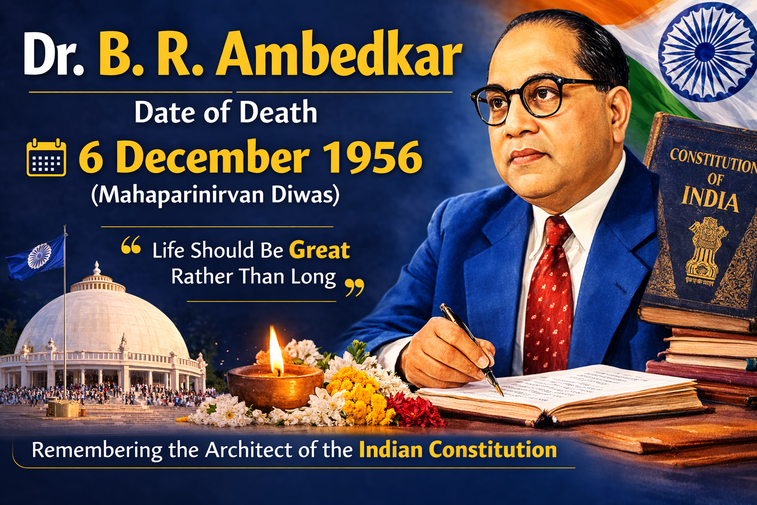 Ambedkar Date of Death