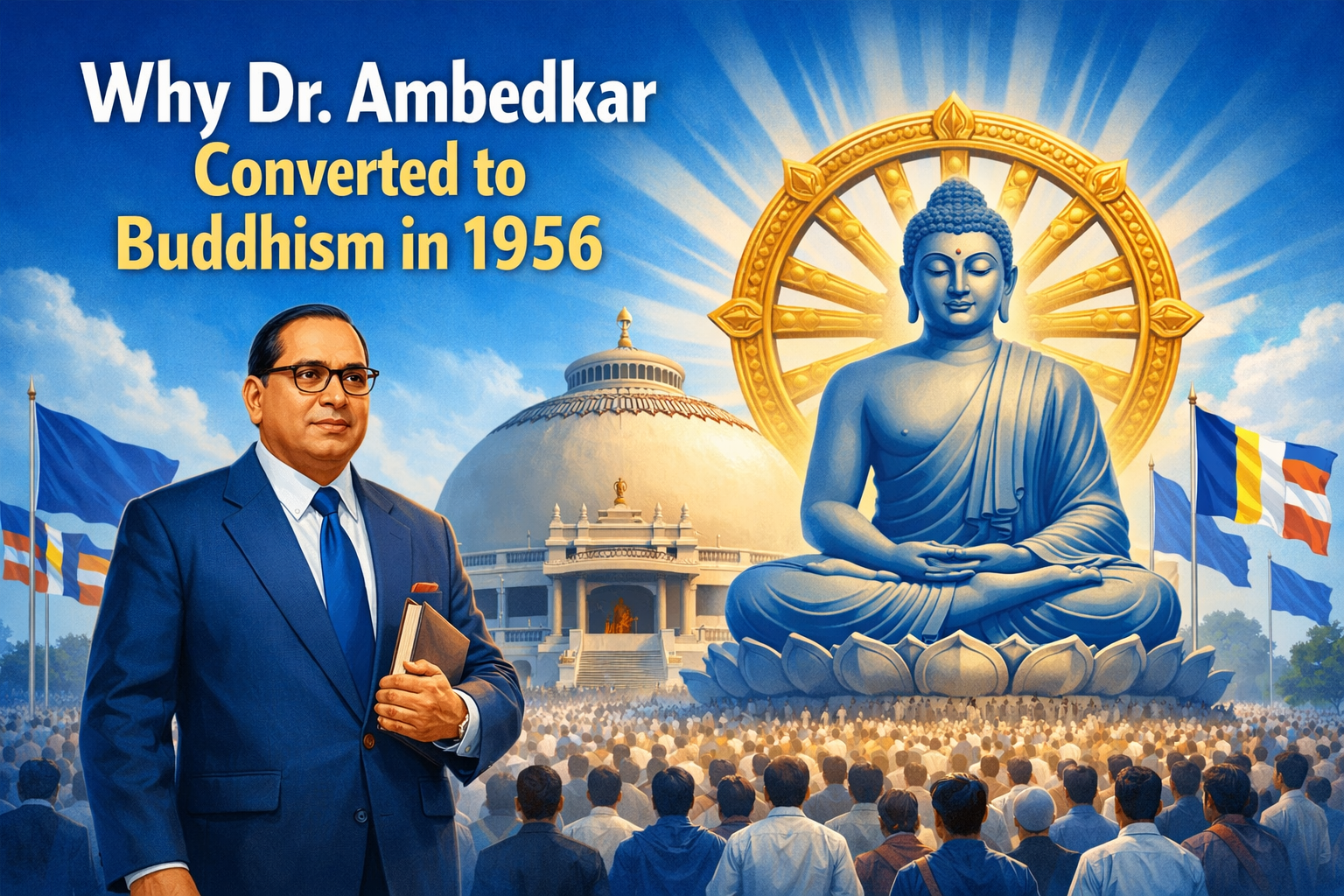 Ambedkar Conversion to Buddhism
