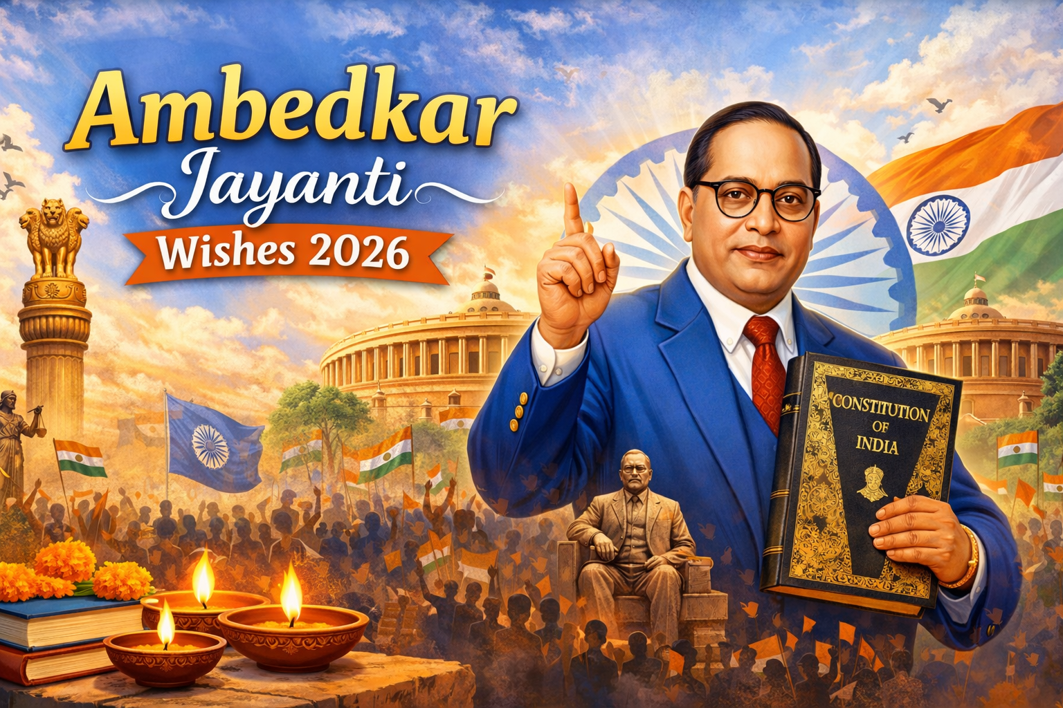 Ambedkar Jayanti Wishes 2026