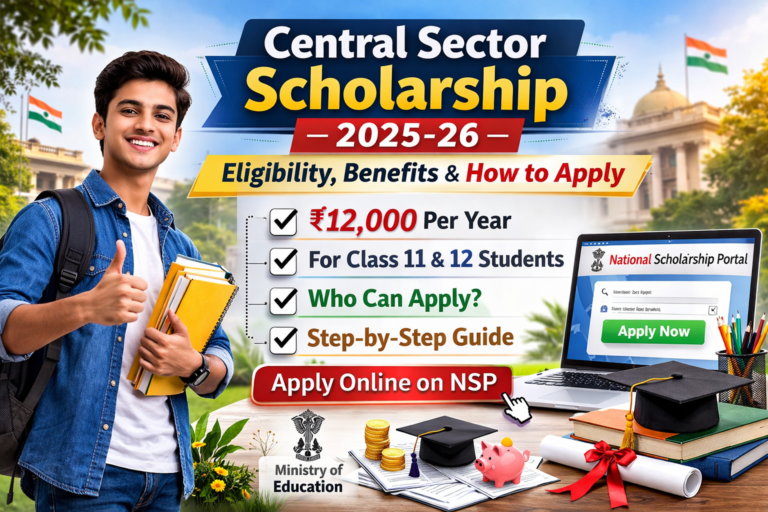 Central Sector Scholarship