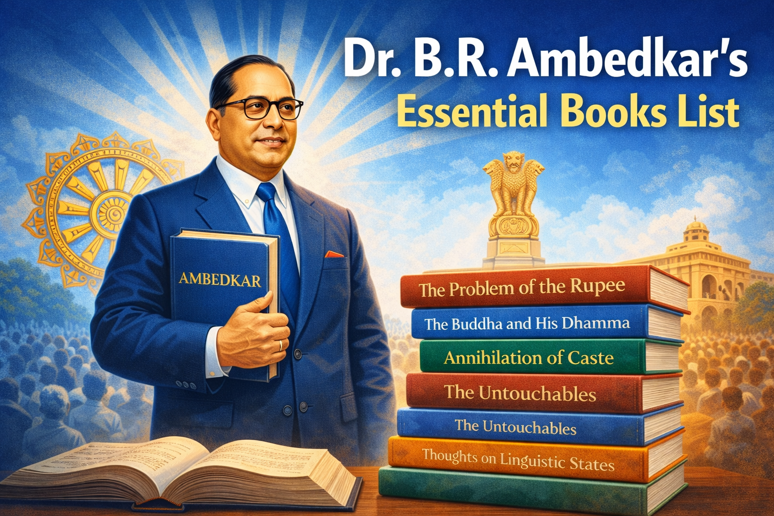 Ambedkar Books List