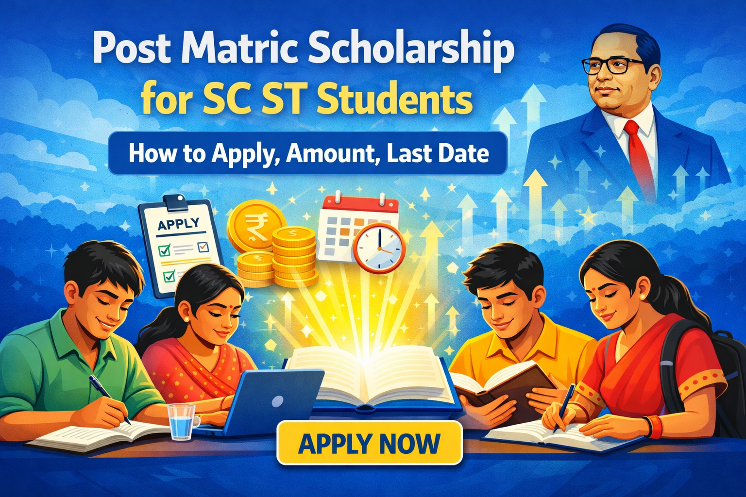 Post Matric Scholarship for SC ST Students