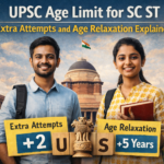 UPSC Age Limit for SC ST