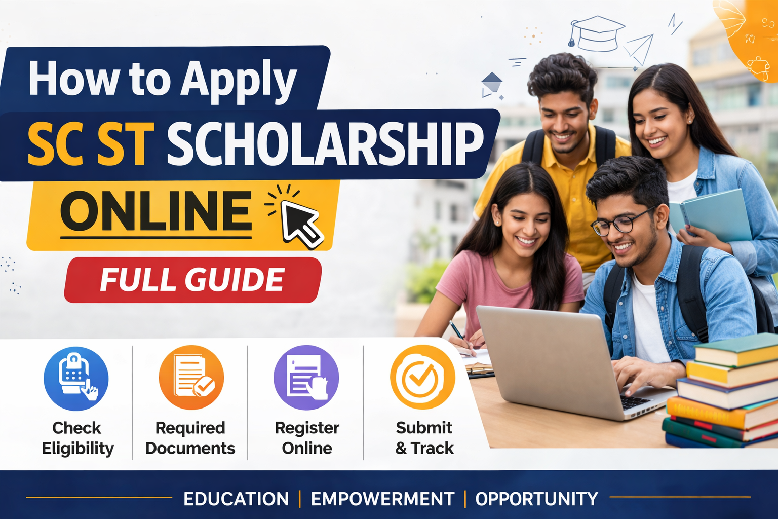 how-to-apply-scholarship-online-sc-st