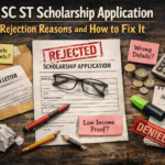 SC ST Scholarship Application Rejection Reasons and How to Fix It. sc st scholarship application rejection reasons