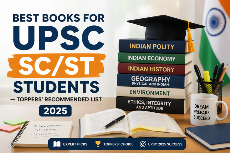 best books upsc sc st students