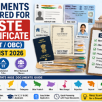 documents required for caste certificate