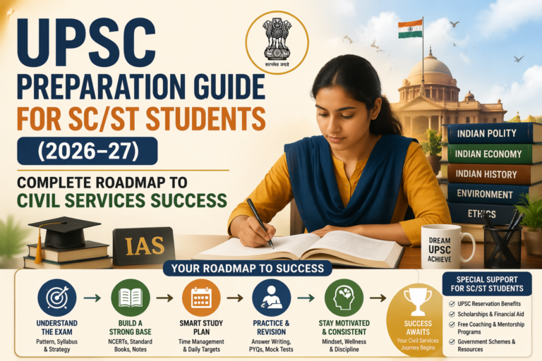 upsc preparation guide sc st students